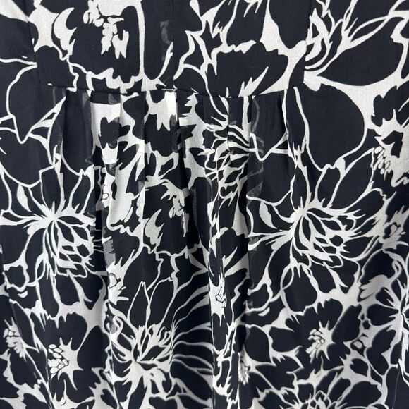 Diane Von Furstenberg Floral Relaxed Silk Top - Picture 3 of 7